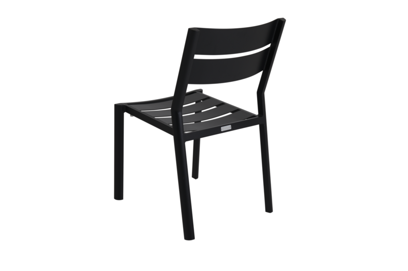 Delia chaise de table Noir