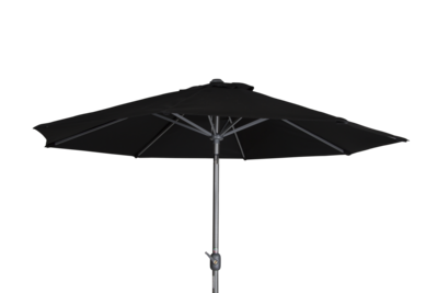 Andria parasol Argent/noir