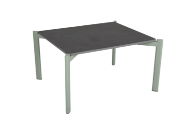 Hallavara table salon Dusty Green/gris