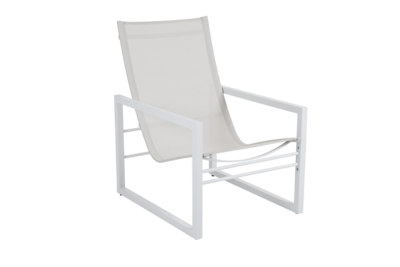 Vevi fauteuil Blanc/blanc