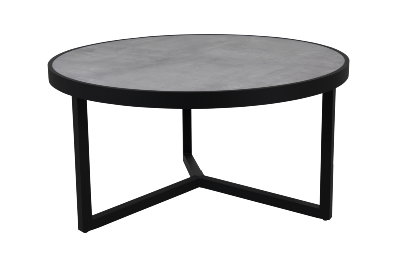 Itonda table salon Noir/gris