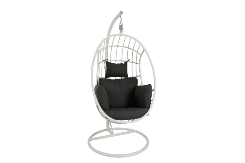 Palo fauteuil suspendu Blanc/gris