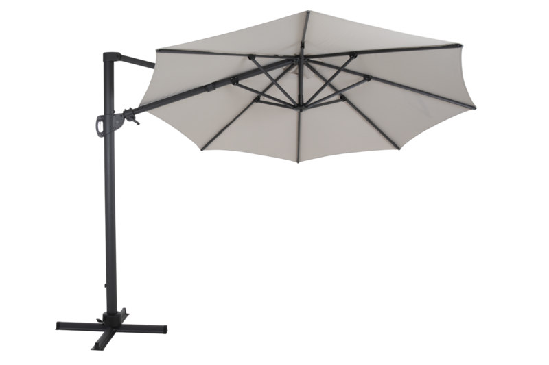 Varallo parasol sans pied Anthracite/khaki