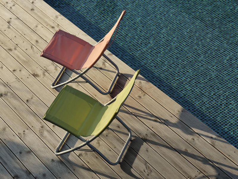 Melodi chaise de plage Vert