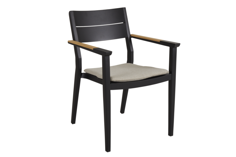 Chios fauteuil Noir