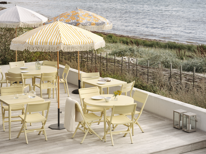 Delia chaise de table Lemon