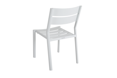 Delia chaise de table Blanc