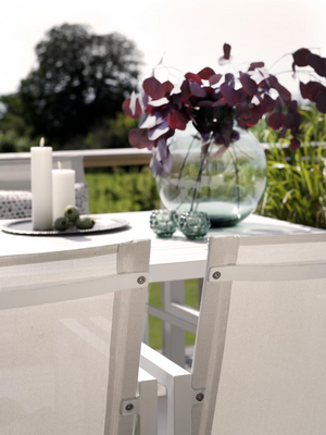 Vevi chaise de table Blanc/blanc