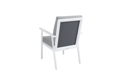 Samvaro fauteuil Blanc/Pearl grey