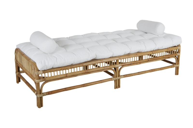 Vallda daybed Couleur naturelle/blanc