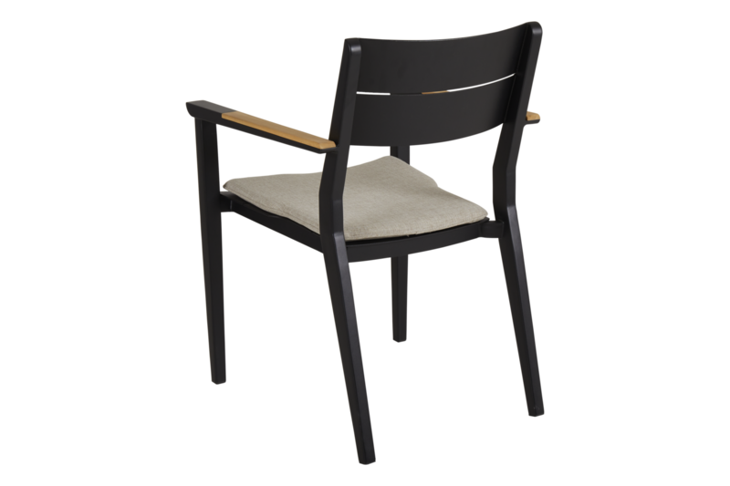 Chios fauteuil Noir