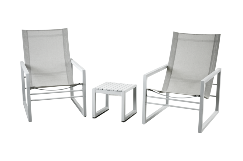 Vevi fauteuil Blanc/blanc