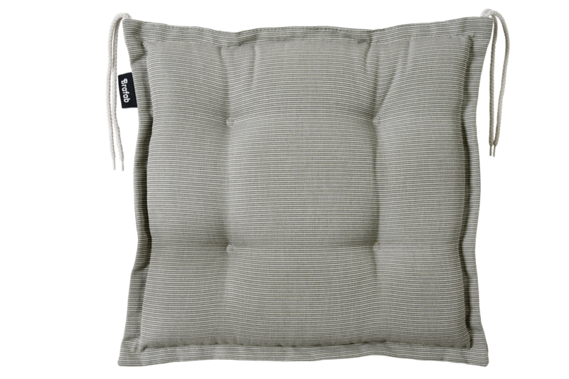 Florina coussin de chaise Gris clair