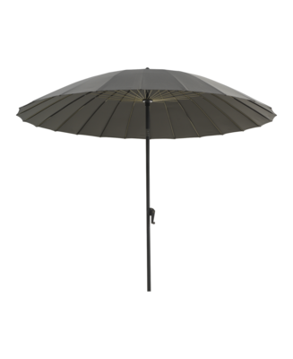 Shanghai parasol Aluminium/gris