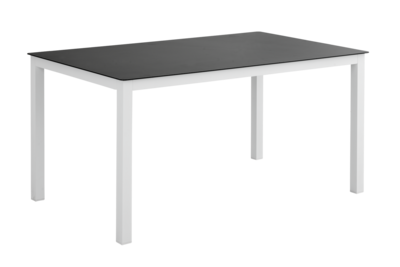 Rana table à manger Blanc/noir