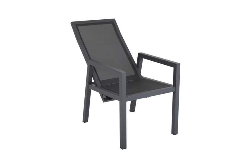 Newfort fauteuil avec dossier réglable Anthracite