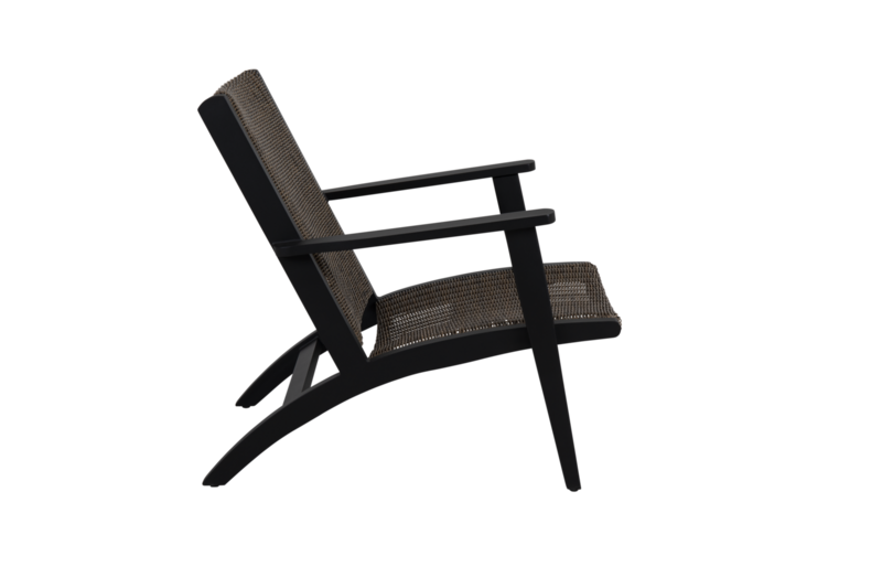 Kira fauteuil lounge Noir