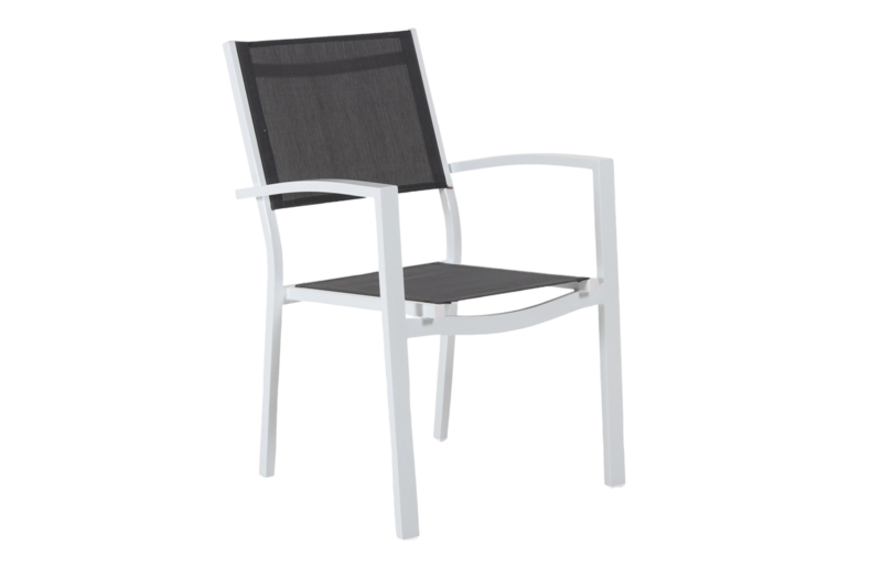 Leone fauteuil Blanc/gris