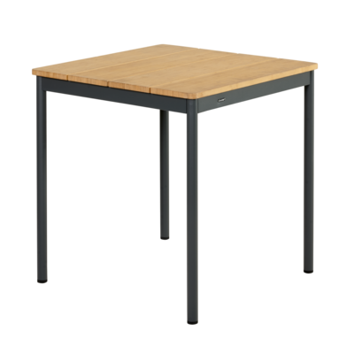 Nox table café Anthracite/Bamboo