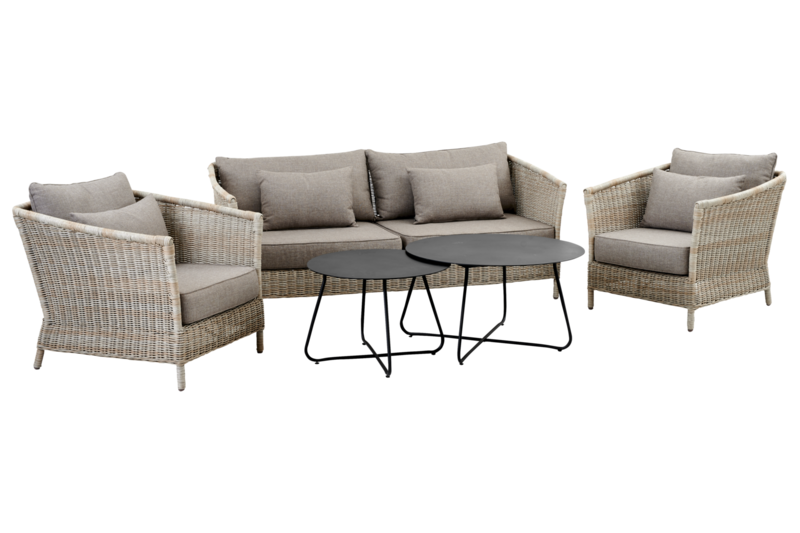 Aster Canapé 3 places Beige/beige