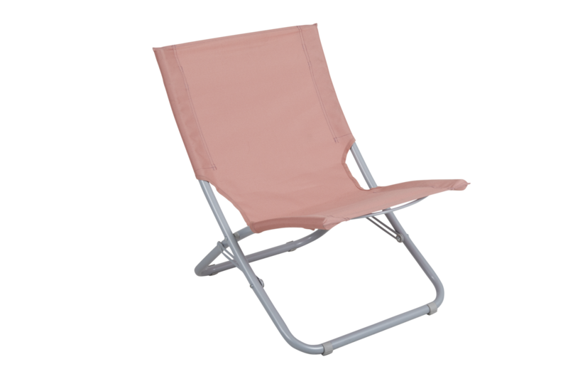 Melodi chaise de plage Rose