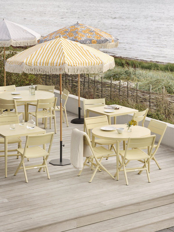 Delia chaise de table Lemon