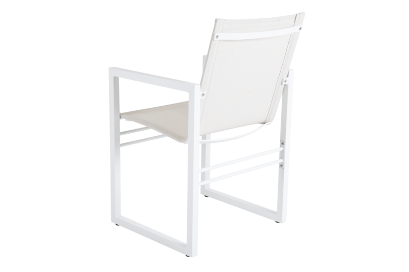 Vevi chaise de table Blanc/blanc