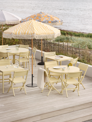 Delia chaise de table Lemon