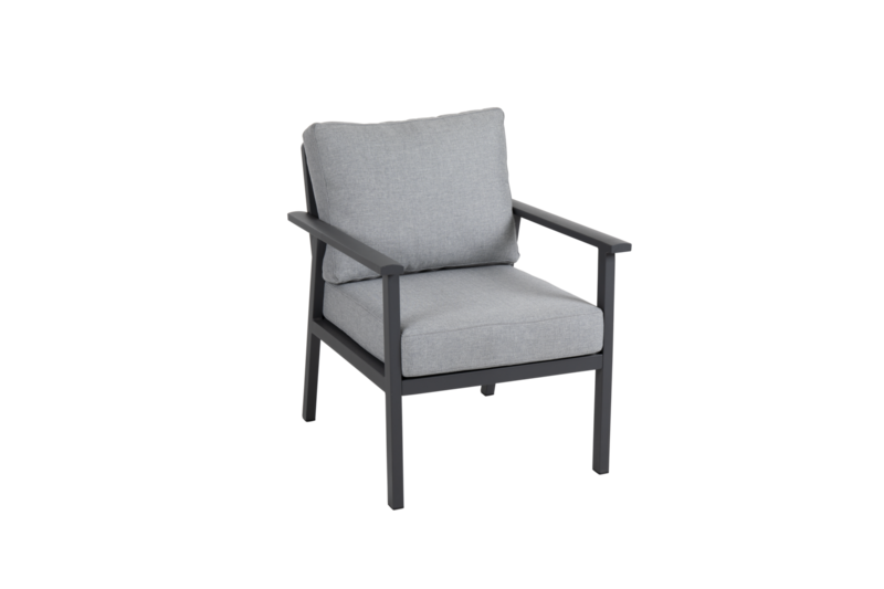 Samvaro fauteuil Anthracite/Pearl grey