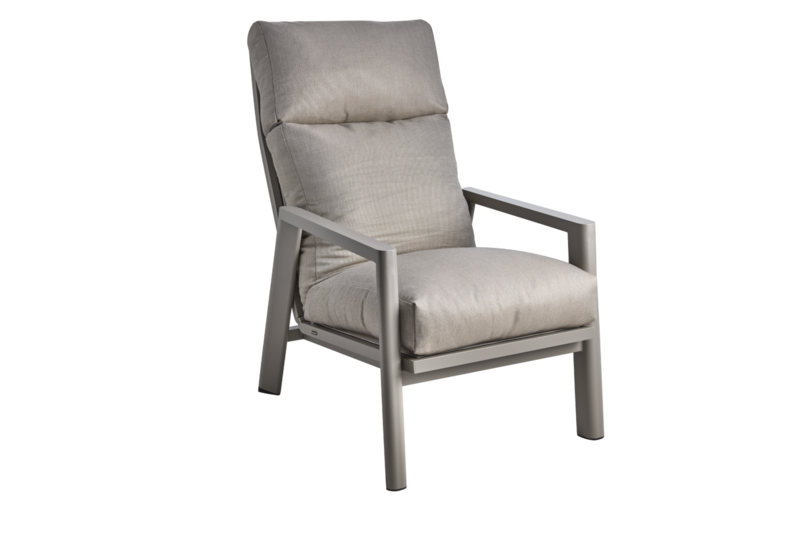 Slide fauteuil lounge Khaki/Tawny