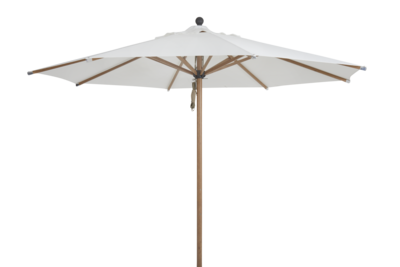 Paliano parasol Couleur naturelle/blanc