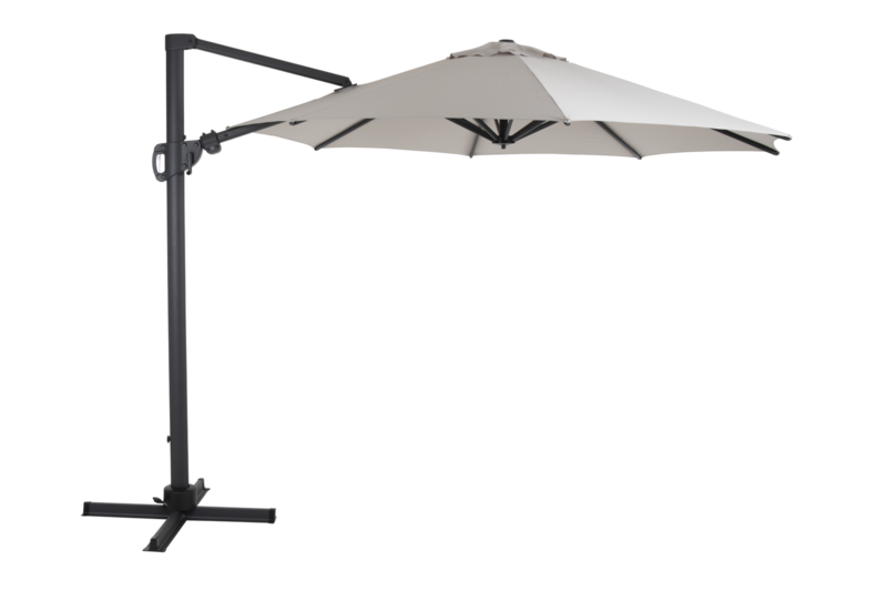 Varallo parasol sans pied Anthracite/khaki