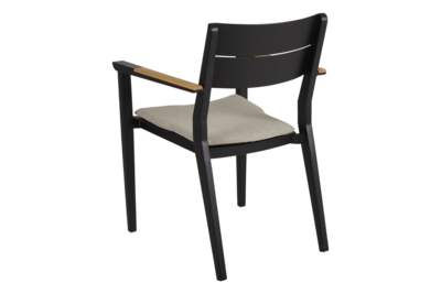 Chios fauteuil Noir