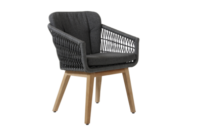 Kenton fauteuil Gris/gris