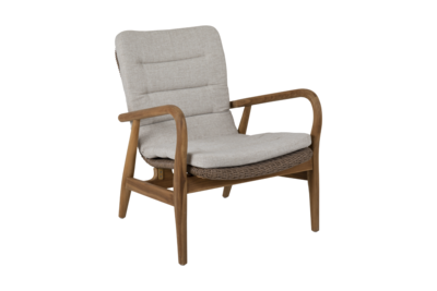 Lilja fauteuil lounge Couleur naturelle/beige