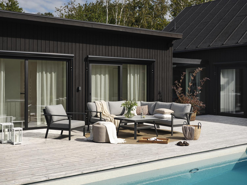 Samvaro partie centrale Anthracite/Pearl grey