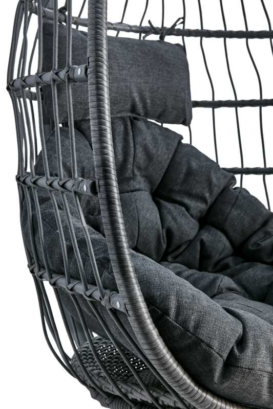 Illora fauteuil suspendu Gris/gris