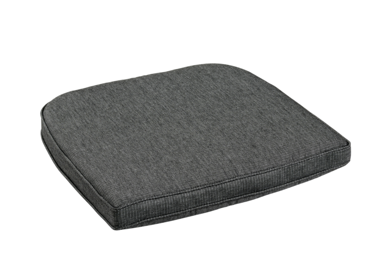 Florina coussin de chaise Anthracite