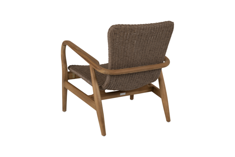 Lilja fauteuil lounge Couleur naturelle/beige