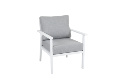 Samvaro fauteuil Blanc/Pearl grey