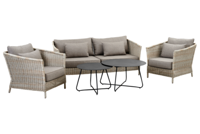 Aster Canapé 3 places Beige/beige