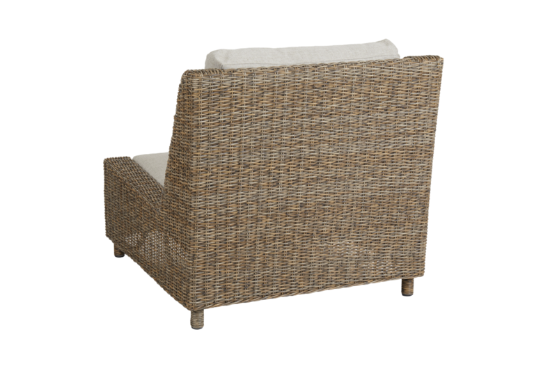 Sandkorn fauteuil lounge Couleur naturelle/beige