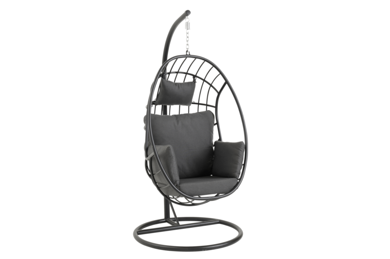 Palo fauteuil suspendu Noir/gris