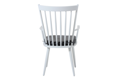 Alvena fauteuil Blanc/gris