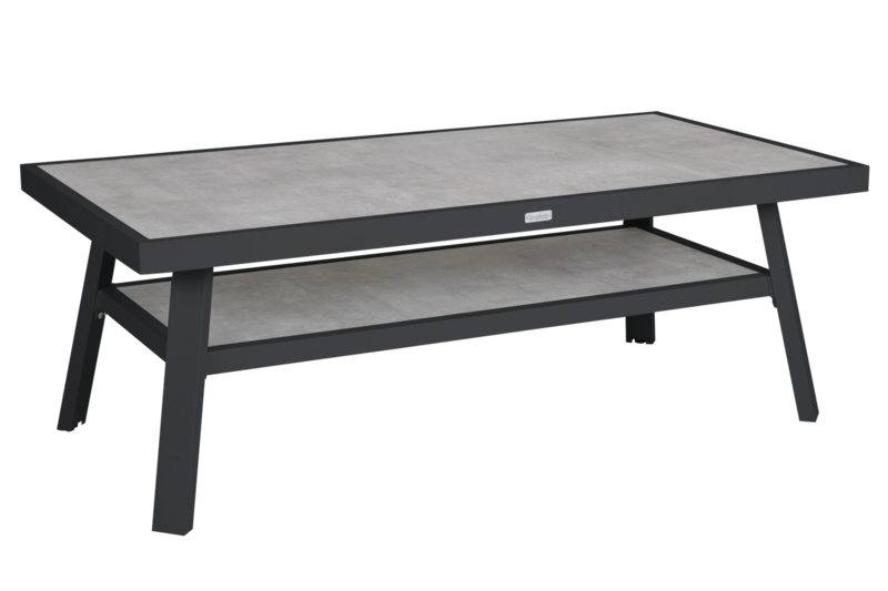 Samvaro table salon Anthracite/gris