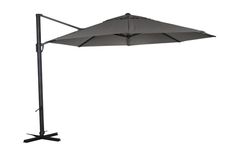 Fiesole parasol sans pied Anthracite/gris