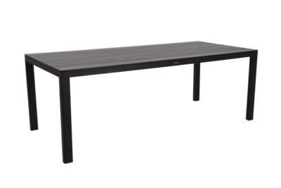 Rodez planche de table Aspect bois gris