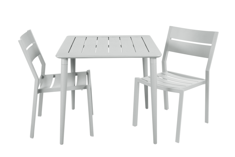 Delia chaise de table Blanc