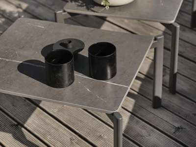 Hallavara table salon Anthracite/gris