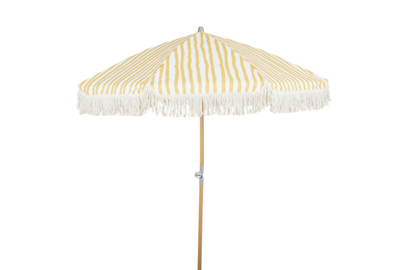 Gatsby parasol Natural/Yellow-White